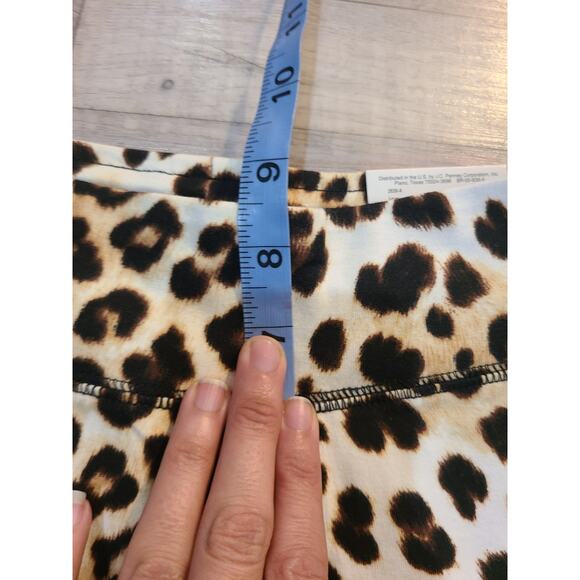 City streets small juniors leopard print leggings new with tags - Picture 7 of 9